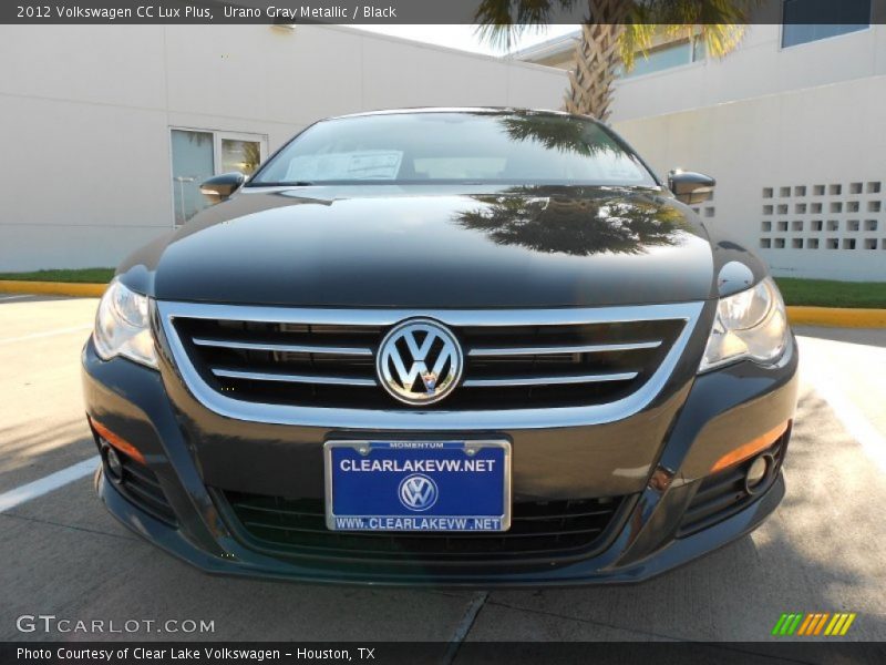 Urano Gray Metallic / Black 2012 Volkswagen CC Lux Plus