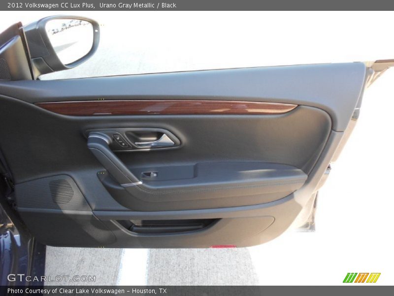Urano Gray Metallic / Black 2012 Volkswagen CC Lux Plus