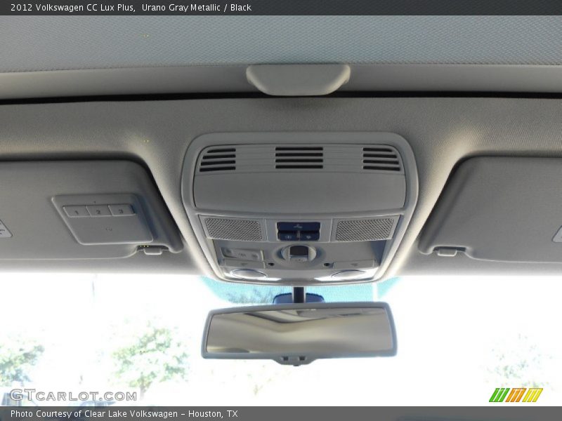 Urano Gray Metallic / Black 2012 Volkswagen CC Lux Plus