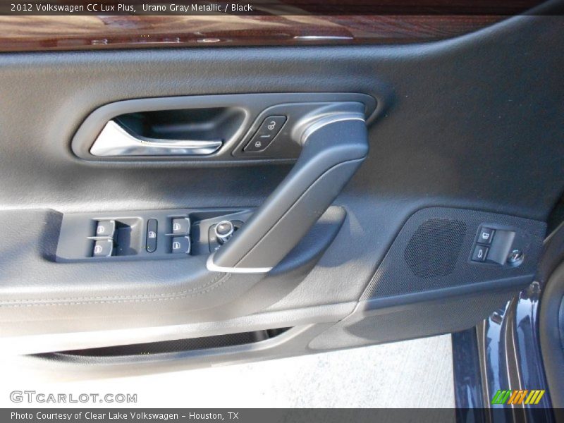 Urano Gray Metallic / Black 2012 Volkswagen CC Lux Plus