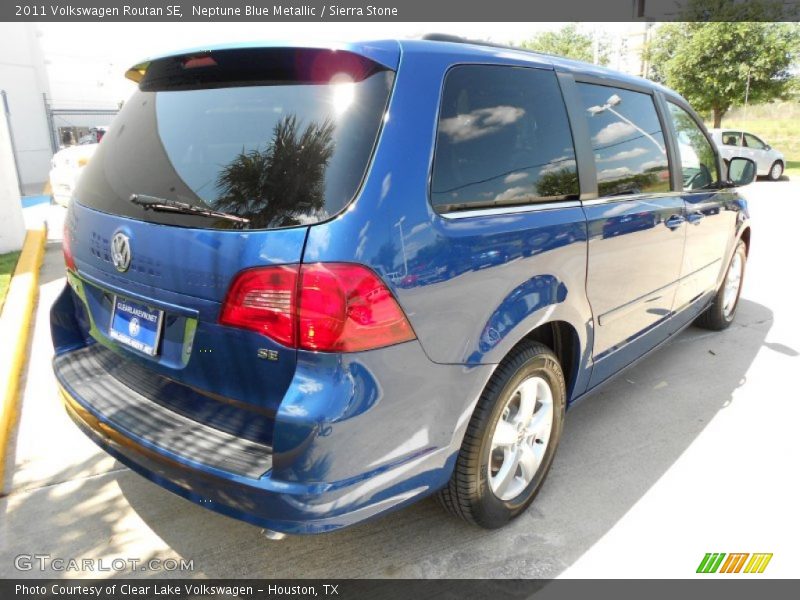 Neptune Blue Metallic / Sierra Stone 2011 Volkswagen Routan SE