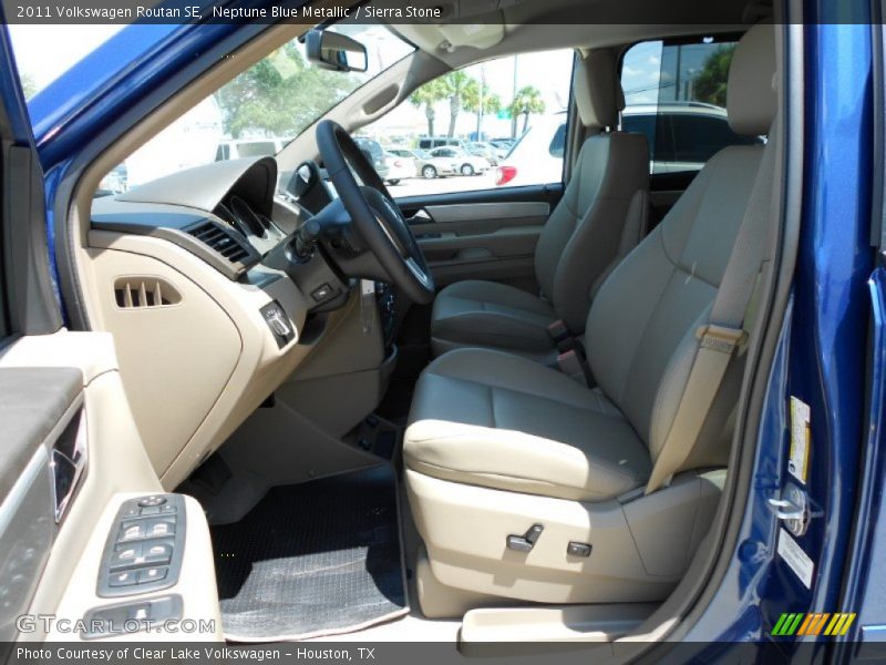 Neptune Blue Metallic / Sierra Stone 2011 Volkswagen Routan SE
