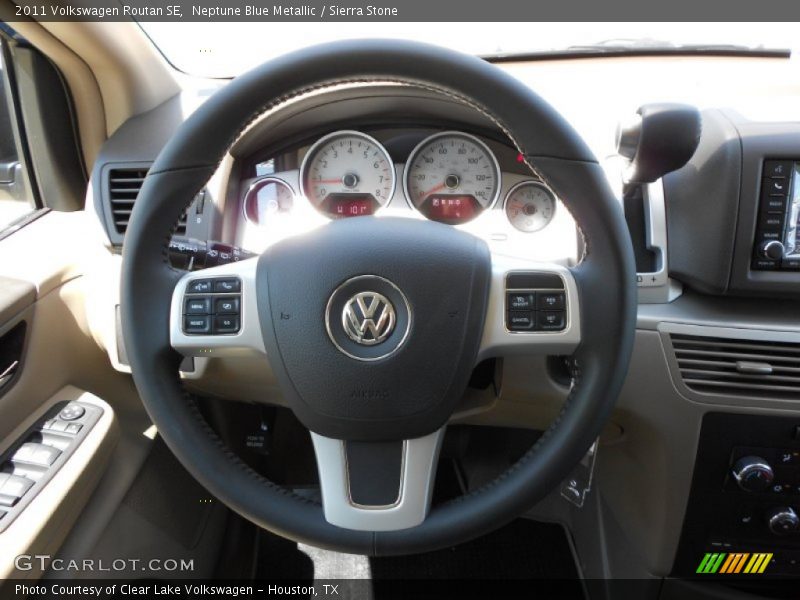 Neptune Blue Metallic / Sierra Stone 2011 Volkswagen Routan SE