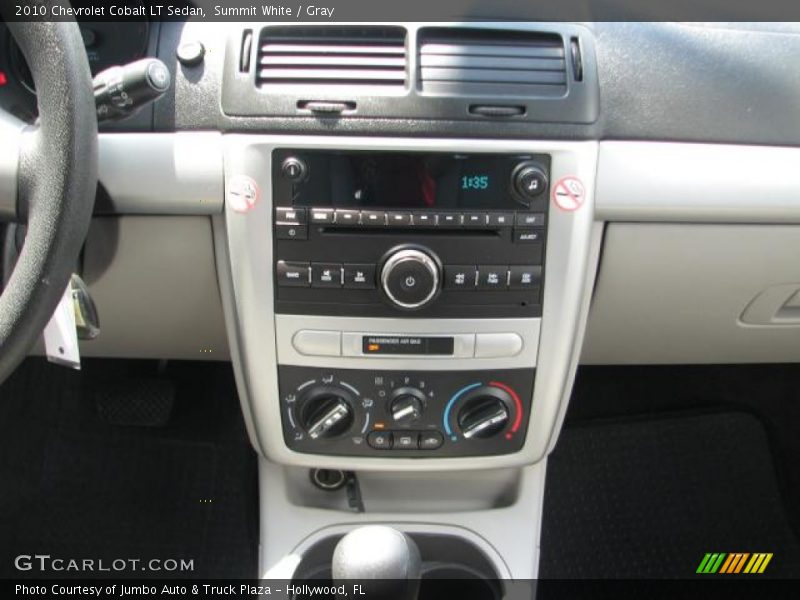 Summit White / Gray 2010 Chevrolet Cobalt LT Sedan