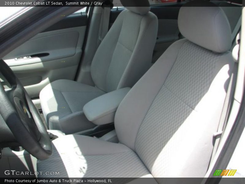 Summit White / Gray 2010 Chevrolet Cobalt LT Sedan