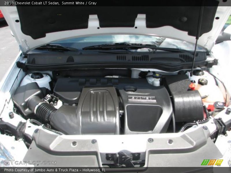 Summit White / Gray 2010 Chevrolet Cobalt LT Sedan