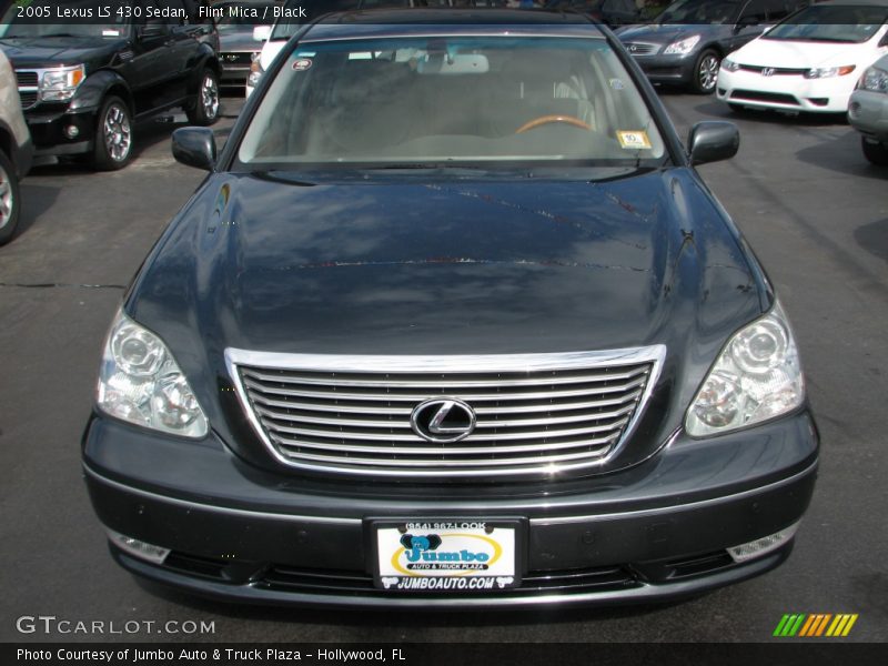 Flint Mica / Black 2005 Lexus LS 430 Sedan