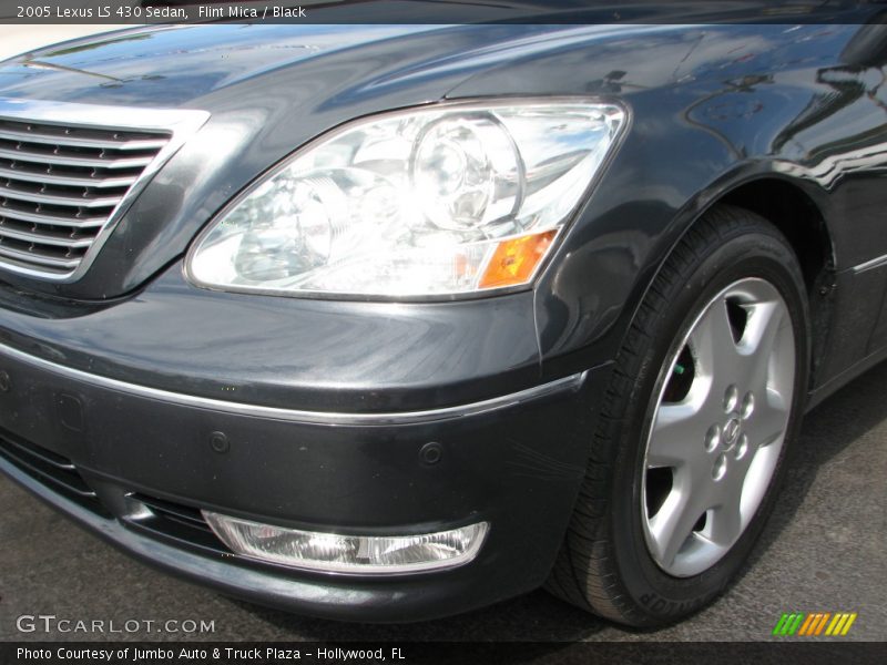 Flint Mica / Black 2005 Lexus LS 430 Sedan