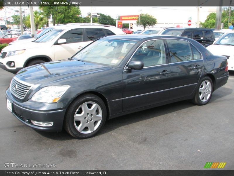 Flint Mica / Black 2005 Lexus LS 430 Sedan