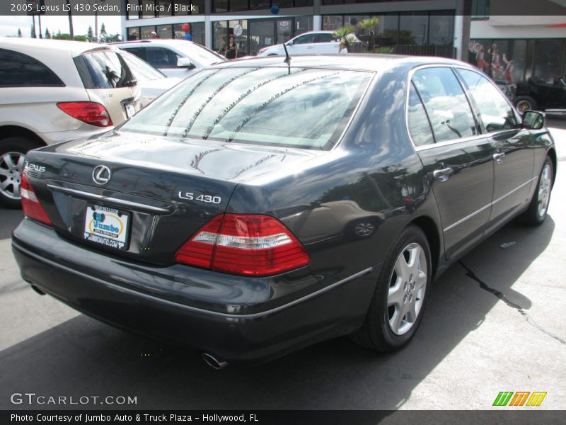 Flint Mica / Black 2005 Lexus LS 430 Sedan