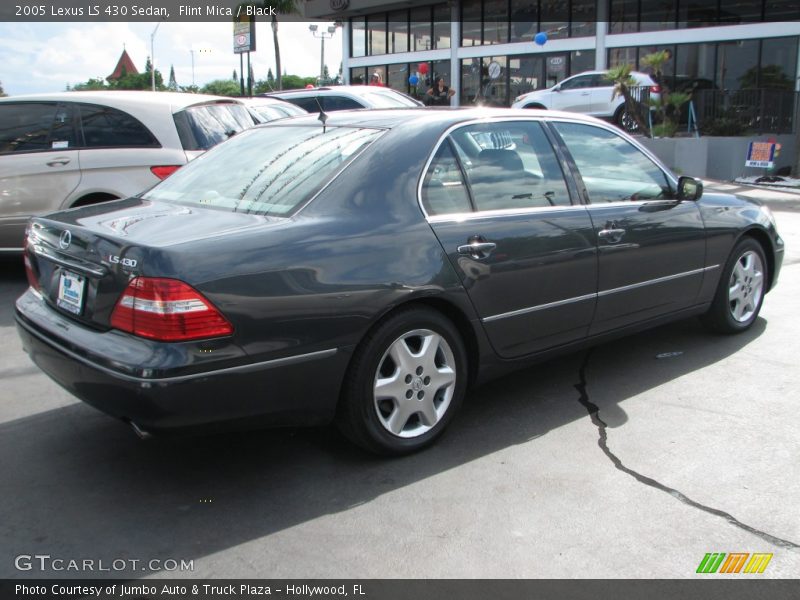 Flint Mica / Black 2005 Lexus LS 430 Sedan