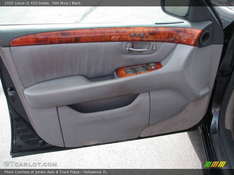 Flint Mica / Black 2005 Lexus LS 430 Sedan