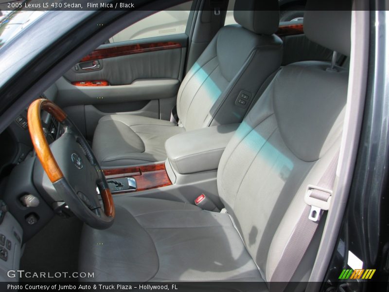 Flint Mica / Black 2005 Lexus LS 430 Sedan