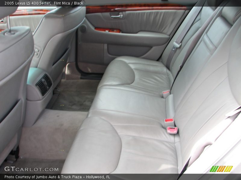 Flint Mica / Black 2005 Lexus LS 430 Sedan