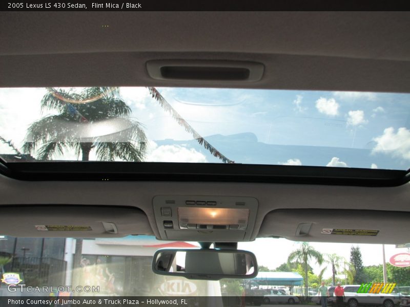 Flint Mica / Black 2005 Lexus LS 430 Sedan