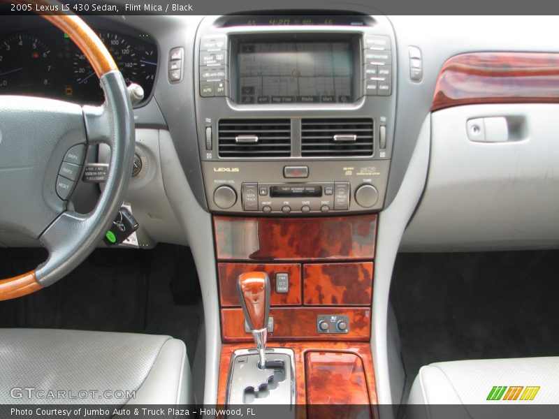Flint Mica / Black 2005 Lexus LS 430 Sedan