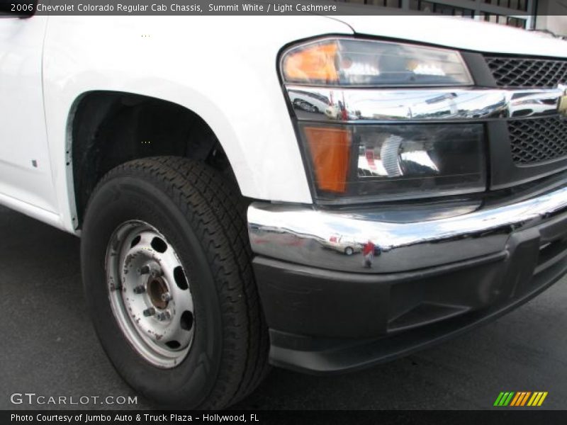 Summit White / Light Cashmere 2006 Chevrolet Colorado Regular Cab Chassis