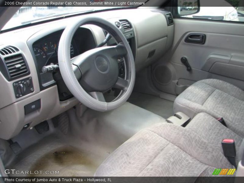 Summit White / Light Cashmere 2006 Chevrolet Colorado Regular Cab Chassis