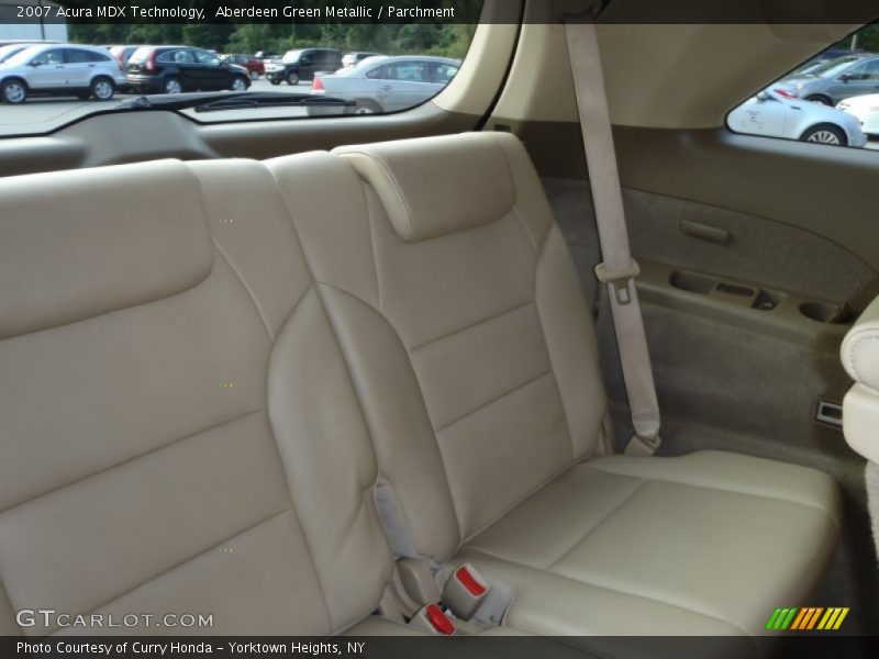 Aberdeen Green Metallic / Parchment 2007 Acura MDX Technology