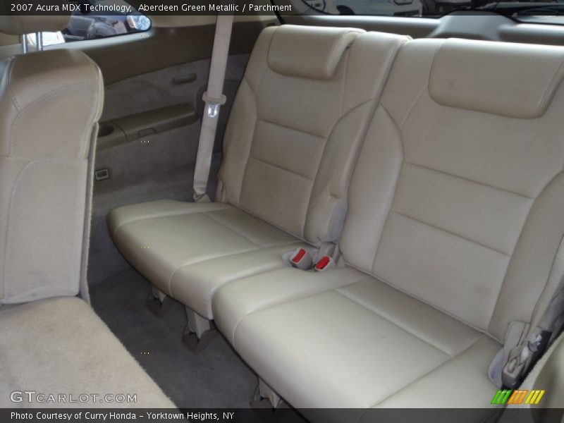 Aberdeen Green Metallic / Parchment 2007 Acura MDX Technology