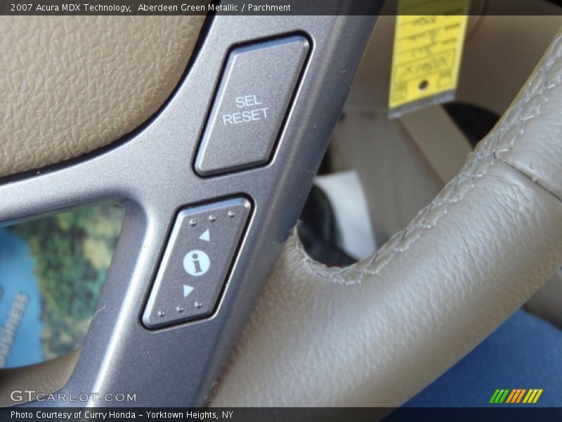 Aberdeen Green Metallic / Parchment 2007 Acura MDX Technology