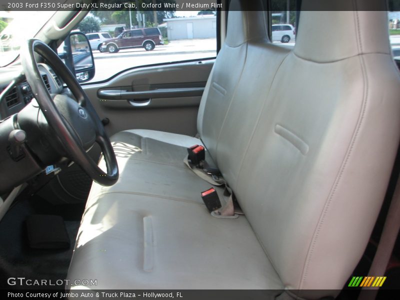  2003 F350 Super Duty XL Regular Cab Medium Flint Interior