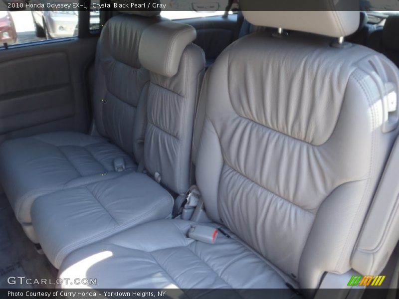 Crystal Black Pearl / Gray 2010 Honda Odyssey EX-L
