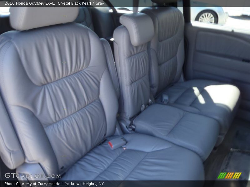 Crystal Black Pearl / Gray 2010 Honda Odyssey EX-L