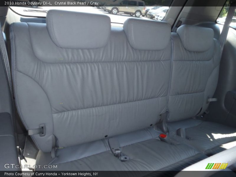 Crystal Black Pearl / Gray 2010 Honda Odyssey EX-L