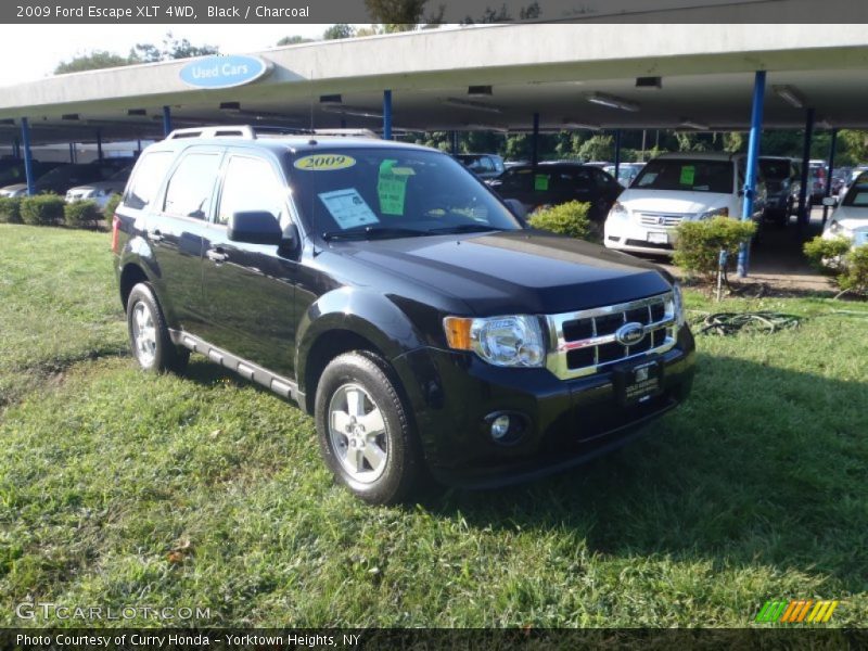 Black / Charcoal 2009 Ford Escape XLT 4WD