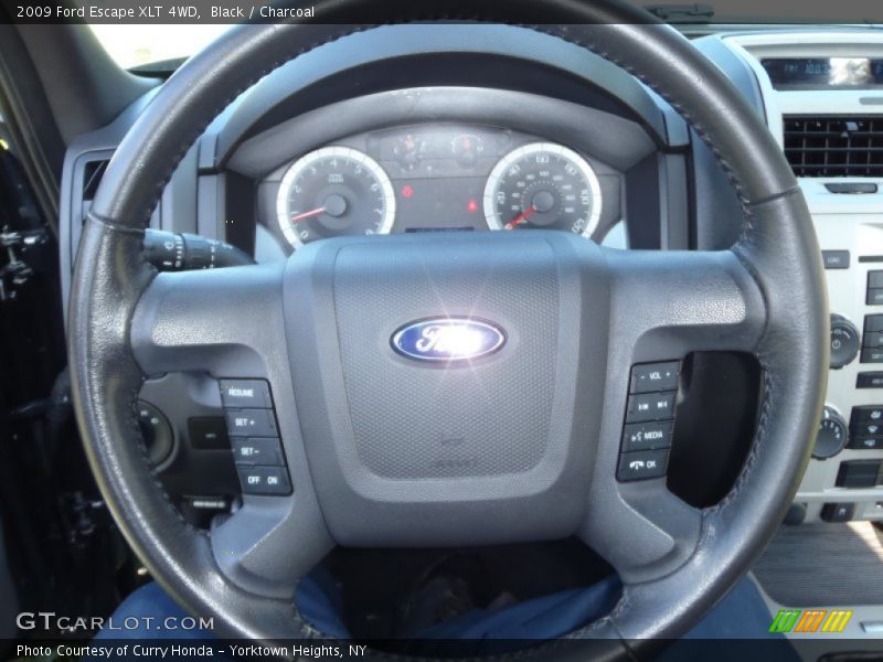 Black / Charcoal 2009 Ford Escape XLT 4WD