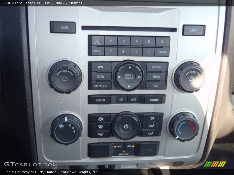 Black / Charcoal 2009 Ford Escape XLT 4WD