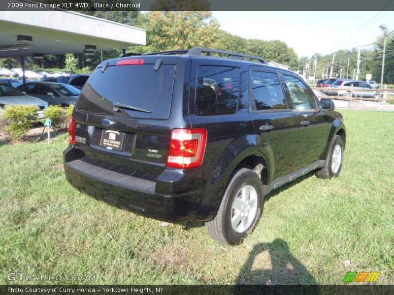 Black / Charcoal 2009 Ford Escape XLT 4WD