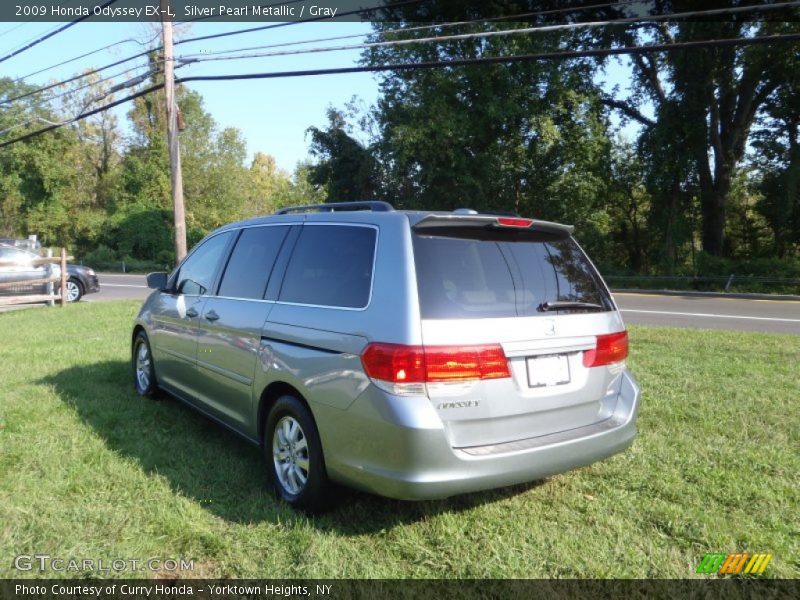Silver Pearl Metallic / Gray 2009 Honda Odyssey EX-L