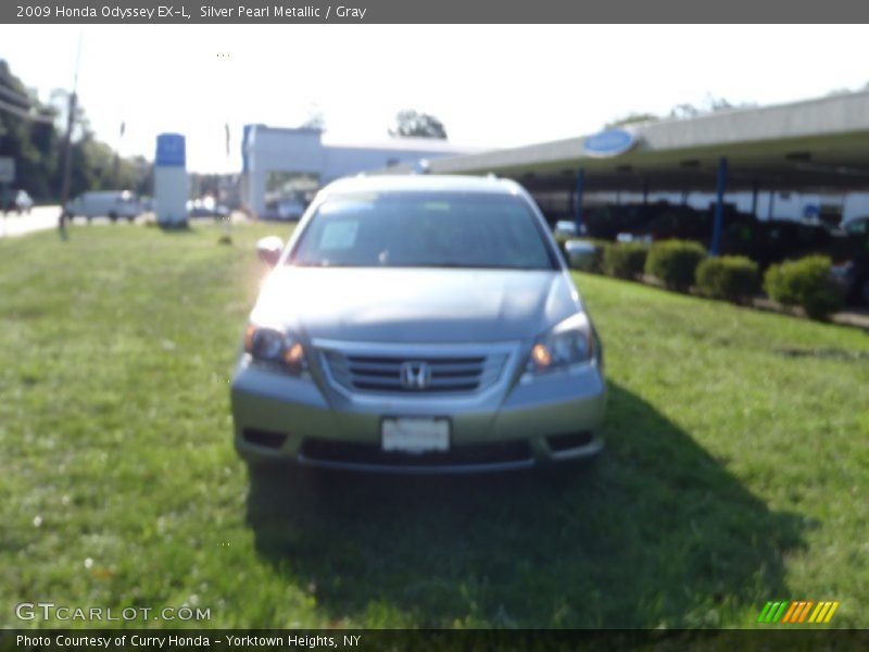 Silver Pearl Metallic / Gray 2009 Honda Odyssey EX-L