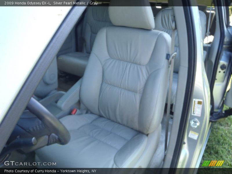 Silver Pearl Metallic / Gray 2009 Honda Odyssey EX-L