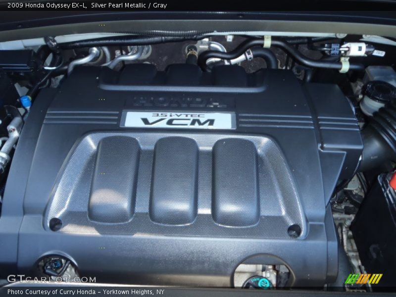 Silver Pearl Metallic / Gray 2009 Honda Odyssey EX-L