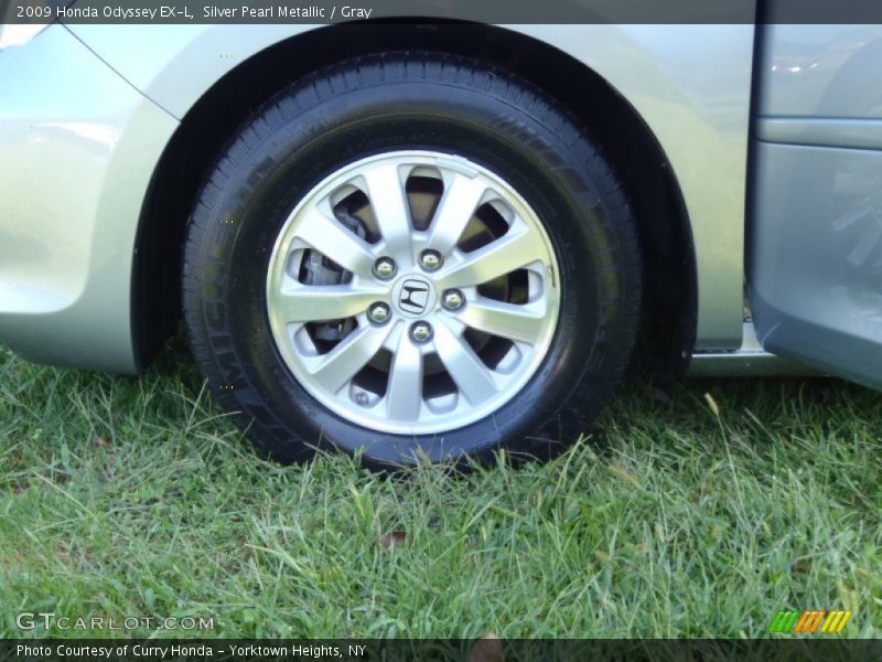 Silver Pearl Metallic / Gray 2009 Honda Odyssey EX-L