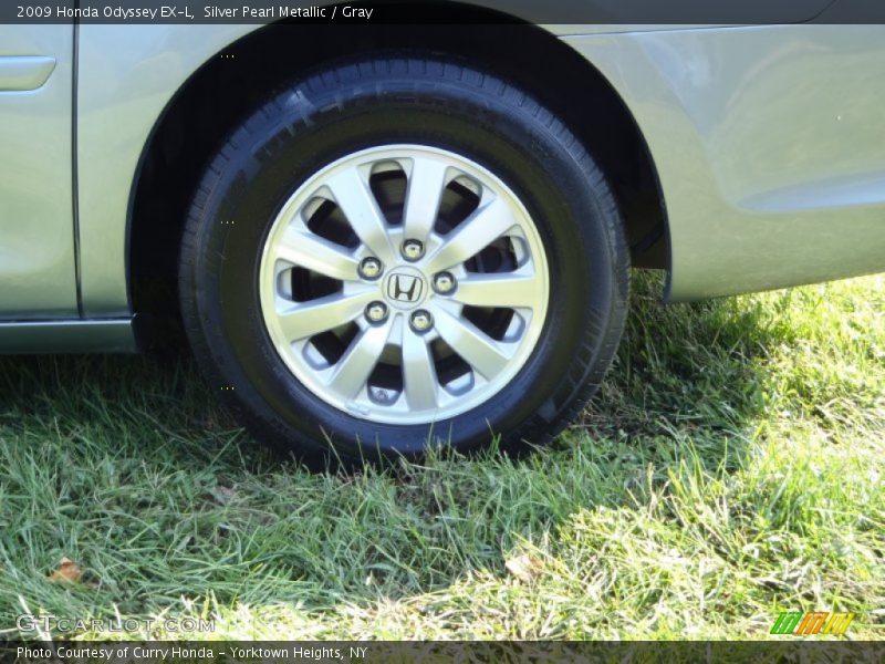 Silver Pearl Metallic / Gray 2009 Honda Odyssey EX-L