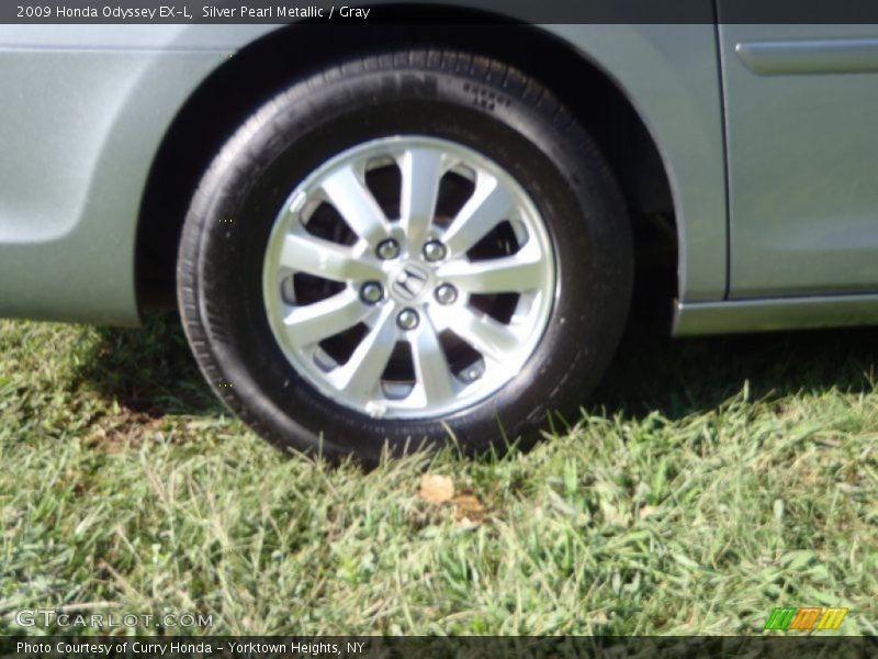 Silver Pearl Metallic / Gray 2009 Honda Odyssey EX-L