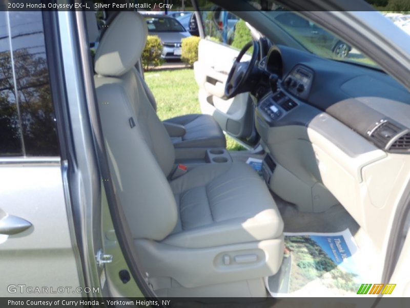 Silver Pearl Metallic / Gray 2009 Honda Odyssey EX-L