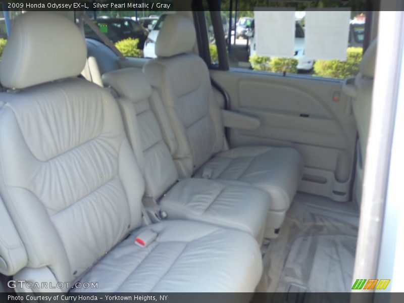 Silver Pearl Metallic / Gray 2009 Honda Odyssey EX-L