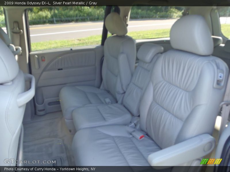 Silver Pearl Metallic / Gray 2009 Honda Odyssey EX-L