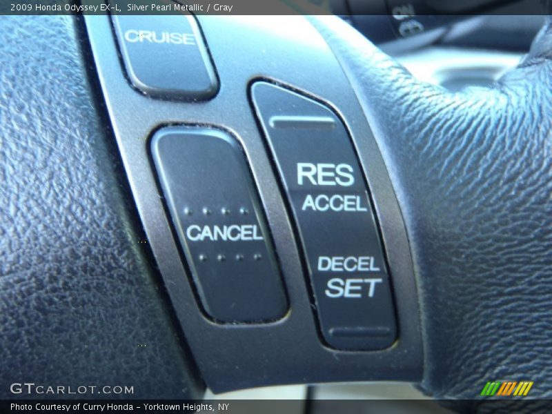 Silver Pearl Metallic / Gray 2009 Honda Odyssey EX-L