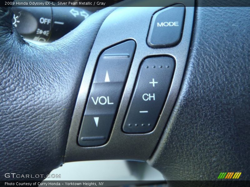 Silver Pearl Metallic / Gray 2009 Honda Odyssey EX-L