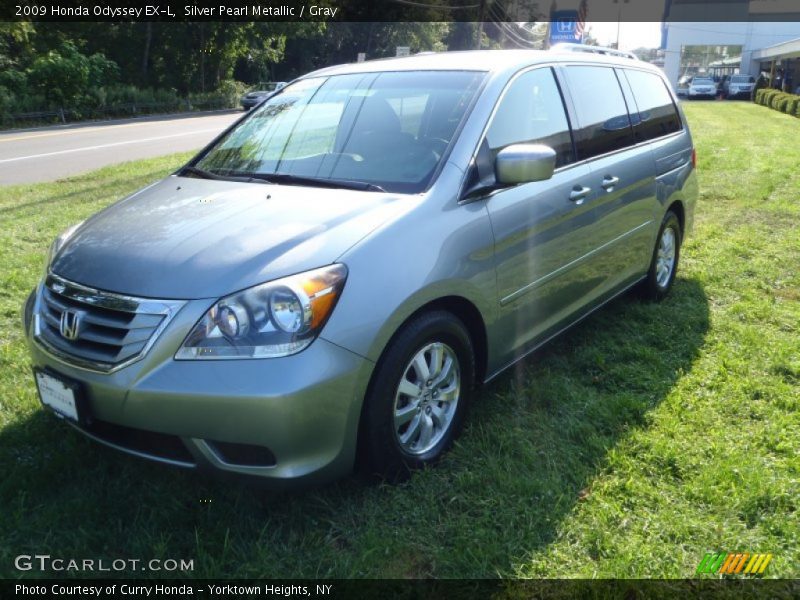 Silver Pearl Metallic / Gray 2009 Honda Odyssey EX-L