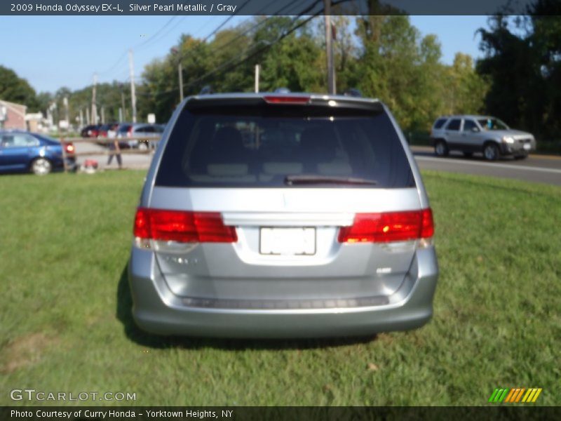 Silver Pearl Metallic / Gray 2009 Honda Odyssey EX-L