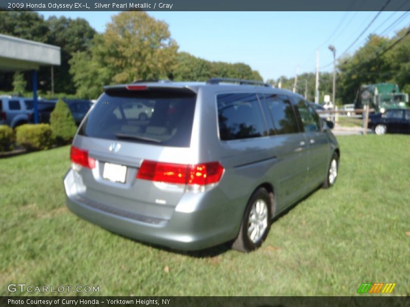 Silver Pearl Metallic / Gray 2009 Honda Odyssey EX-L