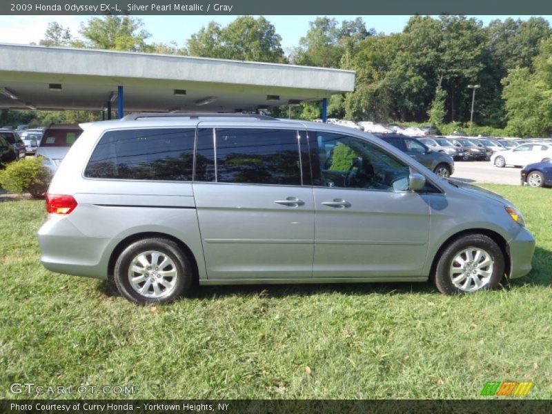 Silver Pearl Metallic / Gray 2009 Honda Odyssey EX-L