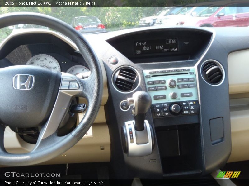 Mocha Metallic / Beige 2009 Honda Pilot LX 4WD
